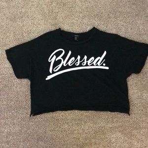 Black Crop Top